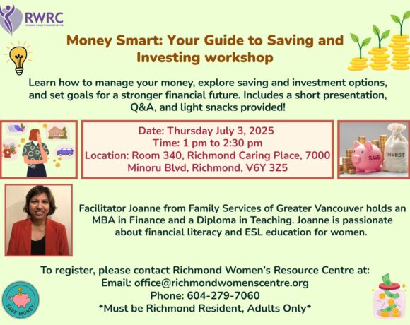 Money Smart: Your Guide to Saving and Investing workshop 💰✅